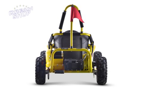 Pojazd Kart Fast Dragon Żółty Pojazd Kart Fast Dragon Żółty