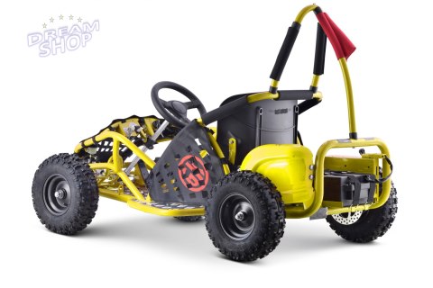 Pojazd Kart Fast Dragon Żółty Pojazd Kart Fast Dragon Żółty