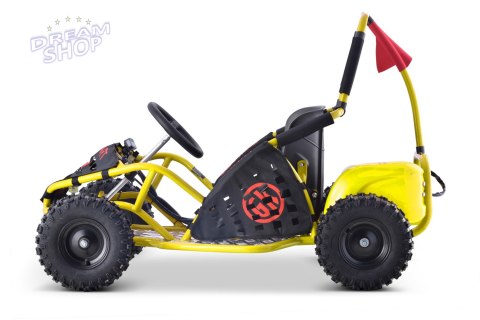 Pojazd Kart Fast Dragon Żółty Pojazd Kart Fast Dragon Żółty