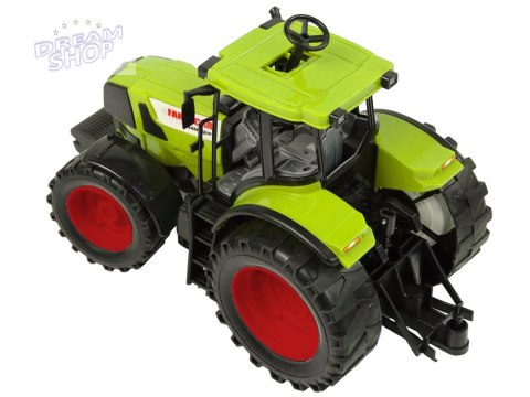 Traktor Czerwony Wywrotka Żółta Ciągnik 50 cm Traktor Czerwony Wywrotka Żółta Ciągnik 50 cm
