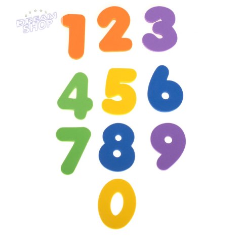 Zabawka do kąpieli puzzle piankowe literki + cyfr Zabawka do kąpieli puzzle piankowe literki + cyfr