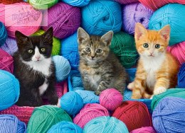CASTORLAND Puzzle 300el. Kittens in Yarn Store - Kotki w kłębach wełny