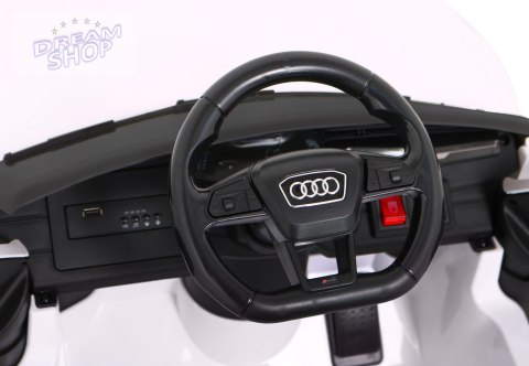 Pojazd Audi RS 6 Biały Pojazd Audi RS 6 Biały