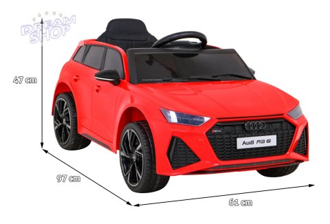 Pojazd Audi RS 6 Czerwony Pojazd Audi RS 6 Czerwony