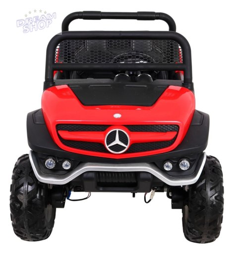 Pojazd Mercedes BENZ UNIMOG Czerwony Pojazd Mercedes BENZ UNIMOG Czerwony