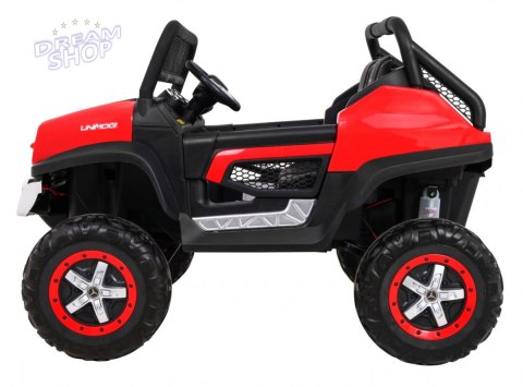 Pojazd Mercedes BENZ UNIMOG Czerwony Pojazd Mercedes BENZ UNIMOG Czerwony