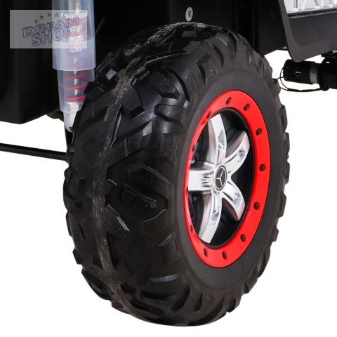 Pojazd Mercedes BENZ UNIMOG Czerwony Pojazd Mercedes BENZ UNIMOG Czerwony