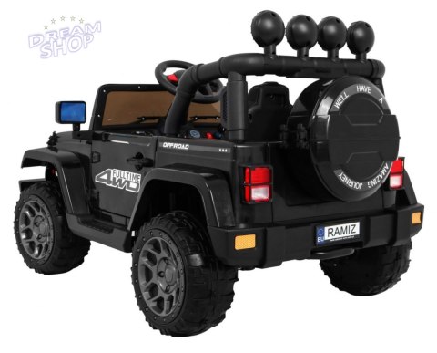 Pojazd Terenowy Full Time 4WD Czarny Pojazd Terenowy Full Time 4WD Czarny