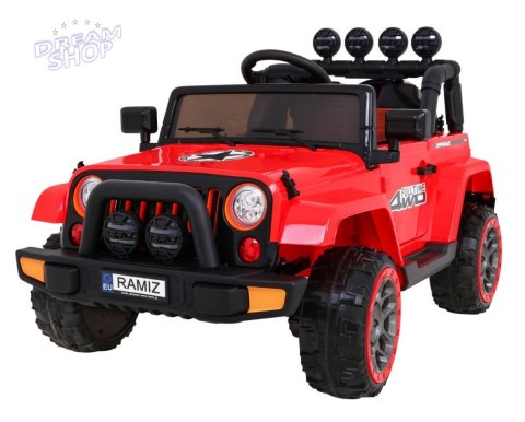 Pojazd Terenowy Full Time 4WD Czerwony Pojazd Terenowy Full Time 4WD Czerwony