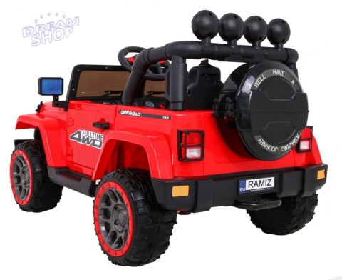 Pojazd Terenowy Full Time 4WD Czerwony Pojazd Terenowy Full Time 4WD Czerwony
