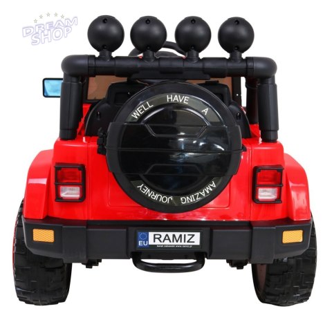 Pojazd Terenowy Full Time 4WD Czerwony Pojazd Terenowy Full Time 4WD Czerwony