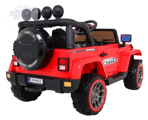Pojazd Terenowy Full Time 4WD Czerwony Pojazd Terenowy Full Time 4WD Czerwony
