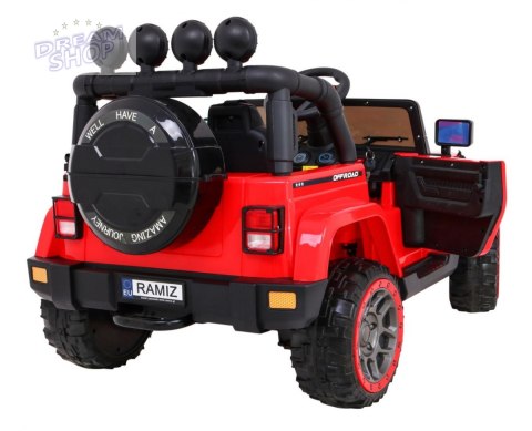 Pojazd Terenowy Full Time 4WD Czerwony Pojazd Terenowy Full Time 4WD Czerwony