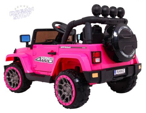 Pojazd Terenowy Full Time 4WD Różowy Pojazd Terenowy Full Time 4WD Różowy