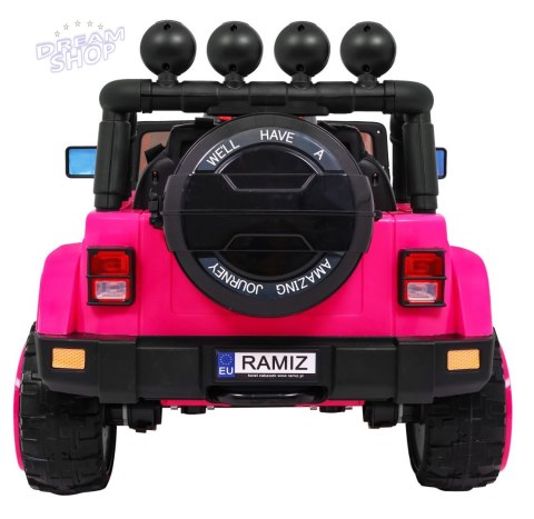 Pojazd Terenowy Full Time 4WD Różowy Pojazd Terenowy Full Time 4WD Różowy