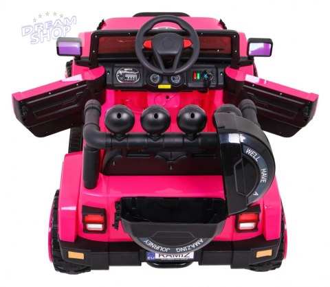 Pojazd Terenowy Full Time 4WD Różowy Pojazd Terenowy Full Time 4WD Różowy