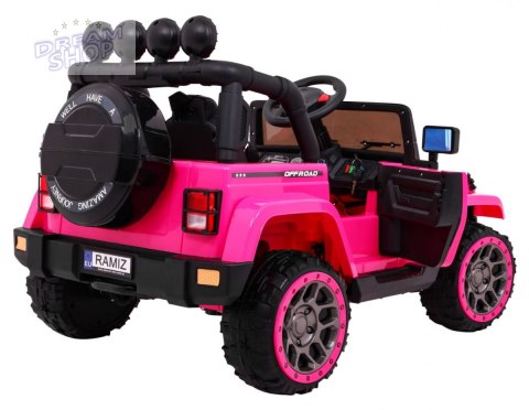 Pojazd Terenowy Full Time 4WD Różowy Pojazd Terenowy Full Time 4WD Różowy