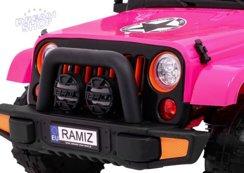 Pojazd Terenowy Full Time 4WD Różowy Pojazd Terenowy Full Time 4WD Różowy
