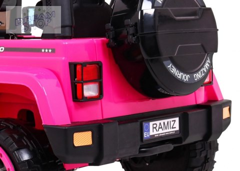 Pojazd Terenowy Full Time 4WD Różowy Pojazd Terenowy Full Time 4WD Różowy