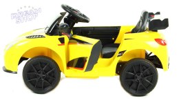 Auto na akumulator dla dzieci mp3 pilot cabrio CAR-SX-1-ZOLTY