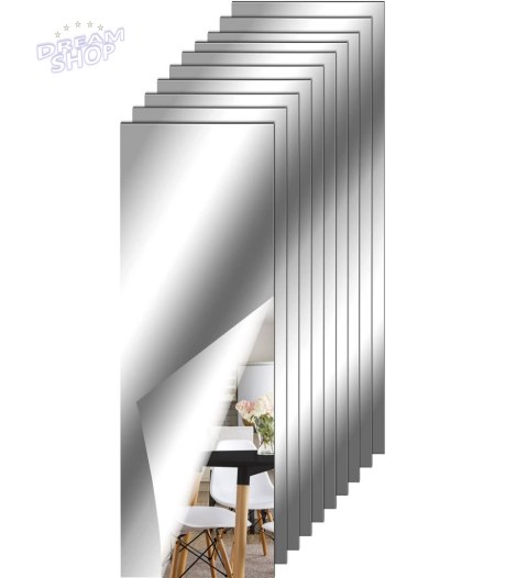 Dekoracyjne lustro akrylowe OBLONG 20 cm Dekoracyjne lustro akrylowe OBLONG 20 cm