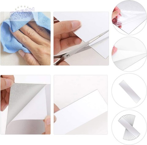 Dekoracyjne lustro akrylowe OBLONG 50 cm Dekoracyjne lustro akrylowe OBLONG 50 cm