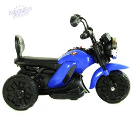 Motor na akumulator dla dzieci Trike światła muzyka MOTO-SX-4-NIEBIESKI