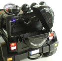 Auto na akumulator dla dzieci 4x4 skóra pilot EVA CAR-JM-12-CZERWONY