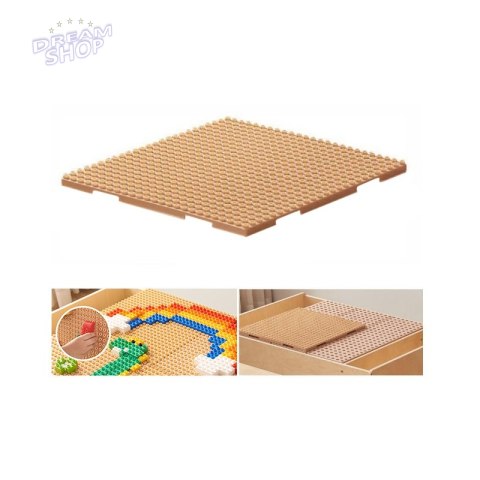 MASTERKIDZ Drewniany Stół Edukacyjny + AKCESORIA STEM WALL + 135 Klocków MASTERKIDZ Drewniany Stół Edukacyjny + AKCESORIA STEM WALL + 135 Klocków