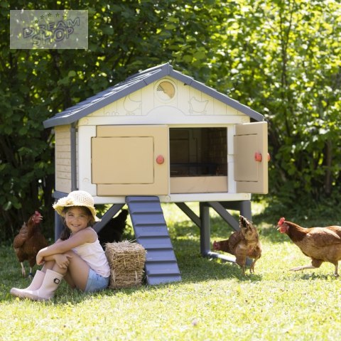 SMOBY Kurnik Cluck Cluck Dla 4 Kur z Jajkiem i Książeczką SMOBY Kurnik Cluck Cluck Dla 4 Kur z Jajkiem i Książeczką
