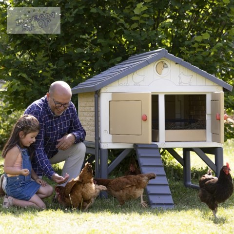 SMOBY Kurnik Cluck Cluck Dla 4 Kur z Jajkiem i Książeczką SMOBY Kurnik Cluck Cluck Dla 4 Kur z Jajkiem i Książeczką