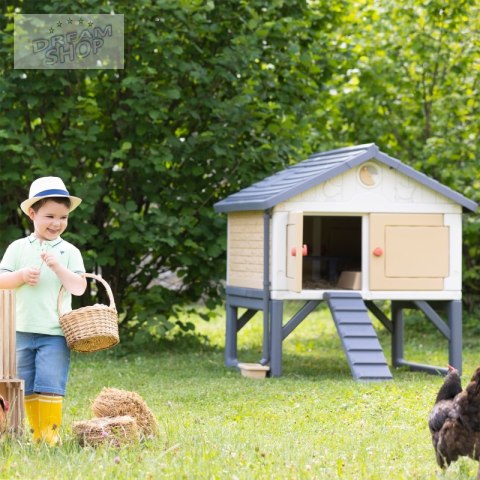SMOBY Kurnik Cluck Cluck Dla 4 Kur z Jajkiem i Książeczką SMOBY Kurnik Cluck Cluck Dla 4 Kur z Jajkiem i Książeczką