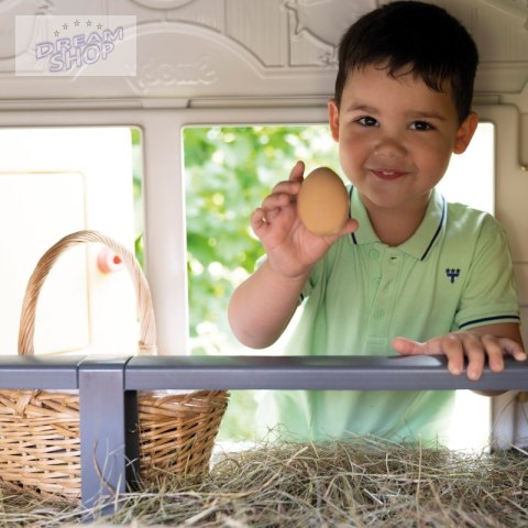 SMOBY Kurnik Cluck Cluck Dla 4 Kur z Jajkiem i Książeczką SMOBY Kurnik Cluck Cluck Dla 4 Kur z Jajkiem i Książeczką