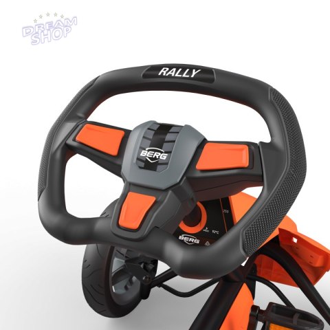 BERG Gokart na Pedały RALLY NRG ORANGE BFR 4-12 lat do 60 kg BERG Gokart na Pedały RALLY NRG ORANGE BFR 4-12 lat do 60 kg