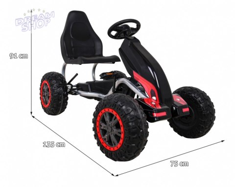 Duży Gokart STRONG Czarny Duży Gokart STRONG Czarny