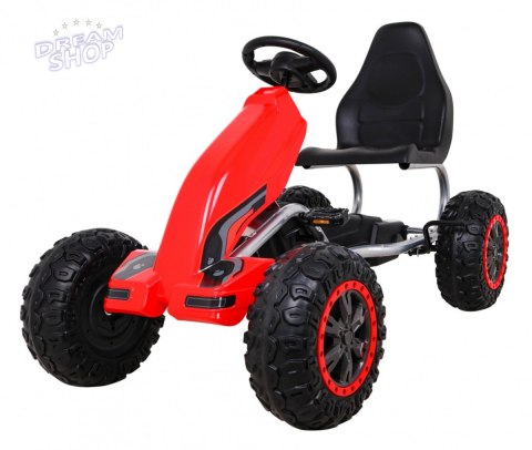 Duży Gokart STRONG Czerwony Duży Gokart STRONG Czerwony