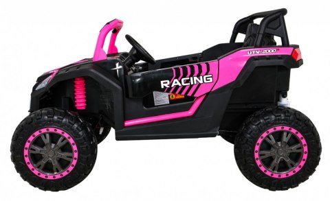 Pojazd Buggy ATV Racing 4x4 Różowy