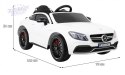 Pojazd Mercedes Benz C63 AMG Biały