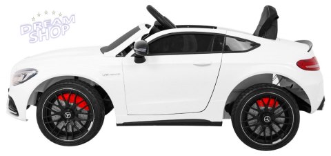 Pojazd Mercedes Benz C63 AMG Biały Pojazd Mercedes Benz C63 AMG Biały
