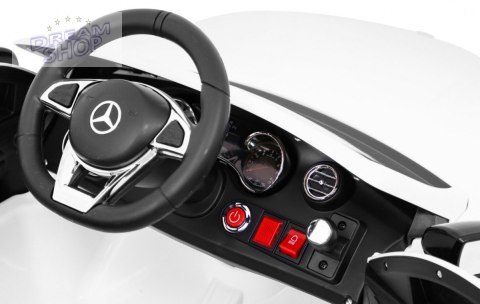 Pojazd Mercedes Benz C63 AMG Biały Pojazd Mercedes Benz C63 AMG Biały