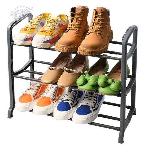 Stojak na buty VIOLA 3 poziomy antracyt Stojak na buty VIOLA 3 poziomy antracyt