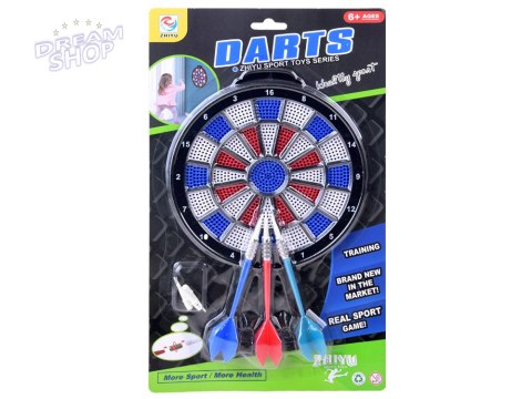 DART tarcza + 3 rzutki gra zręcznościowa GR0596 DART tarcza + 3 rzutki gra zręcznościowa GR0596
