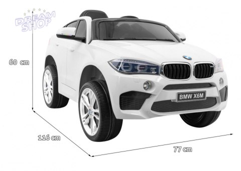 Pojazd BMW X6M Biały Pojazd BMW X6M Biały
