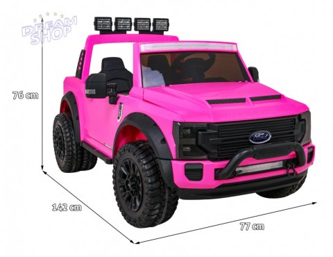Pojazd Ford Super Duty Różowy Pojazd Ford Super Duty Różowy