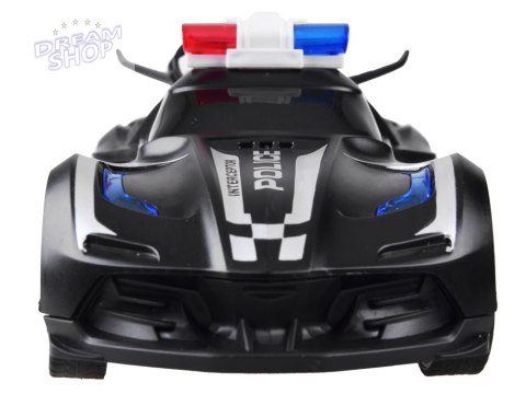 Auto zdalnie sterowane Policja dym światło RC0596 Auto zdalnie sterowane Policja dym światło RC0596