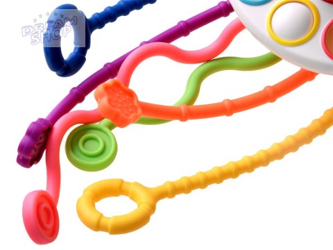Interaktywna zabawka sensoryczna 4w1 gryzak Pop it ZA4274 Interaktywna zabawka sensoryczna 4w1 gryzak Pop it ZA4274