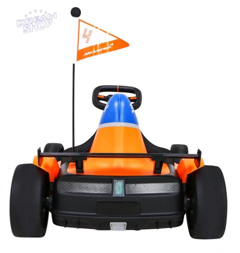 Pojazd Gokart McLaren Drift Pomarańczowy Pojazd Gokart McLaren Drift Pomarańczowy