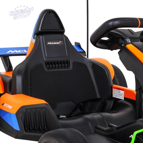 Pojazd Gokart McLaren Drift Pomarańczowy Pojazd Gokart McLaren Drift Pomarańczowy