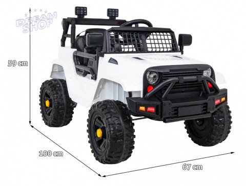 Pojazd Jeep Dark Night Biały Pojazd Jeep Dark Night Biały