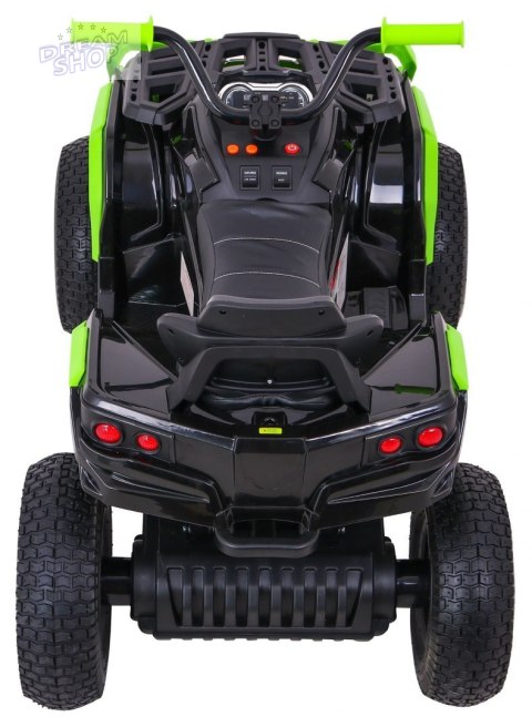 Quad ATV Air na akumulator dla dzieci Czarno-zielony + Koła pompowane + Radio MP3 + Wolny Start Quad ATV Air na akumulator dla dzieci Czarno-zielony + Koła pompowane + Radio MP3 + Wolny Start
